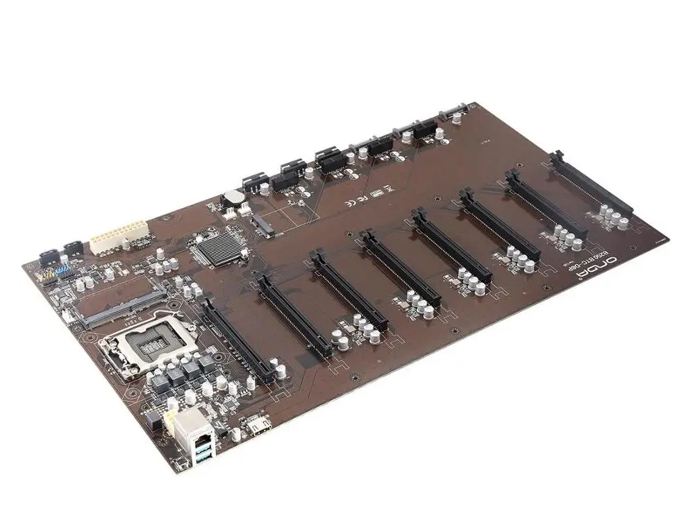 2018 Intel Custom Bitcoin Miner!    Motherboard 12 Gpus Video Card For Win10 Linux System Gaming Mining Atx Mainboard Factory Oem Buy Bitcoin Miner - 